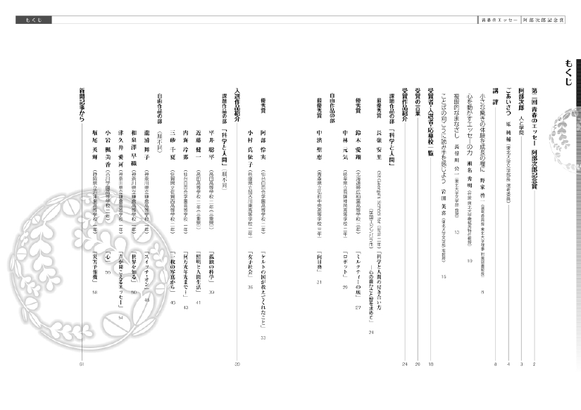 阿部次郎記念賞_目次.pdf